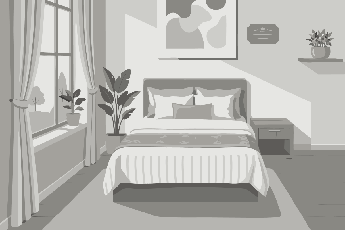 Tweepersoonskamer met 1 of 2 Bedden en een Extra Bed